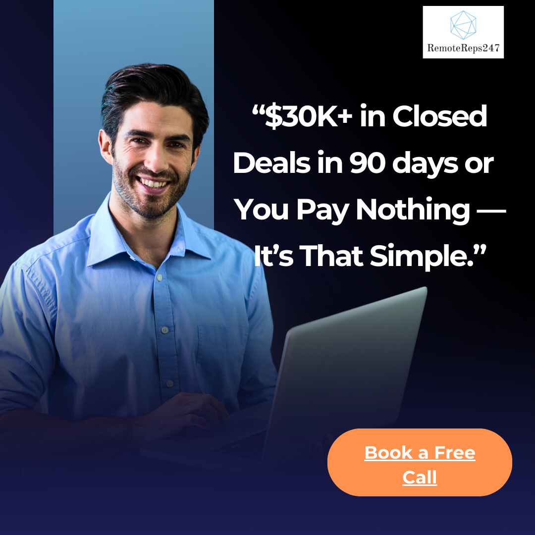 Guaranteed $30K in closed deals pop-up – Book a free call